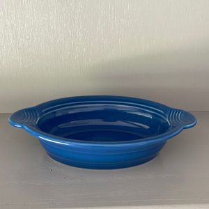 Blue Fiestaware Small 9” Dish
